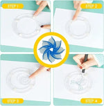 22-teiliges Spiralmesserset – Kreatives Zeichnen leicht gemacht