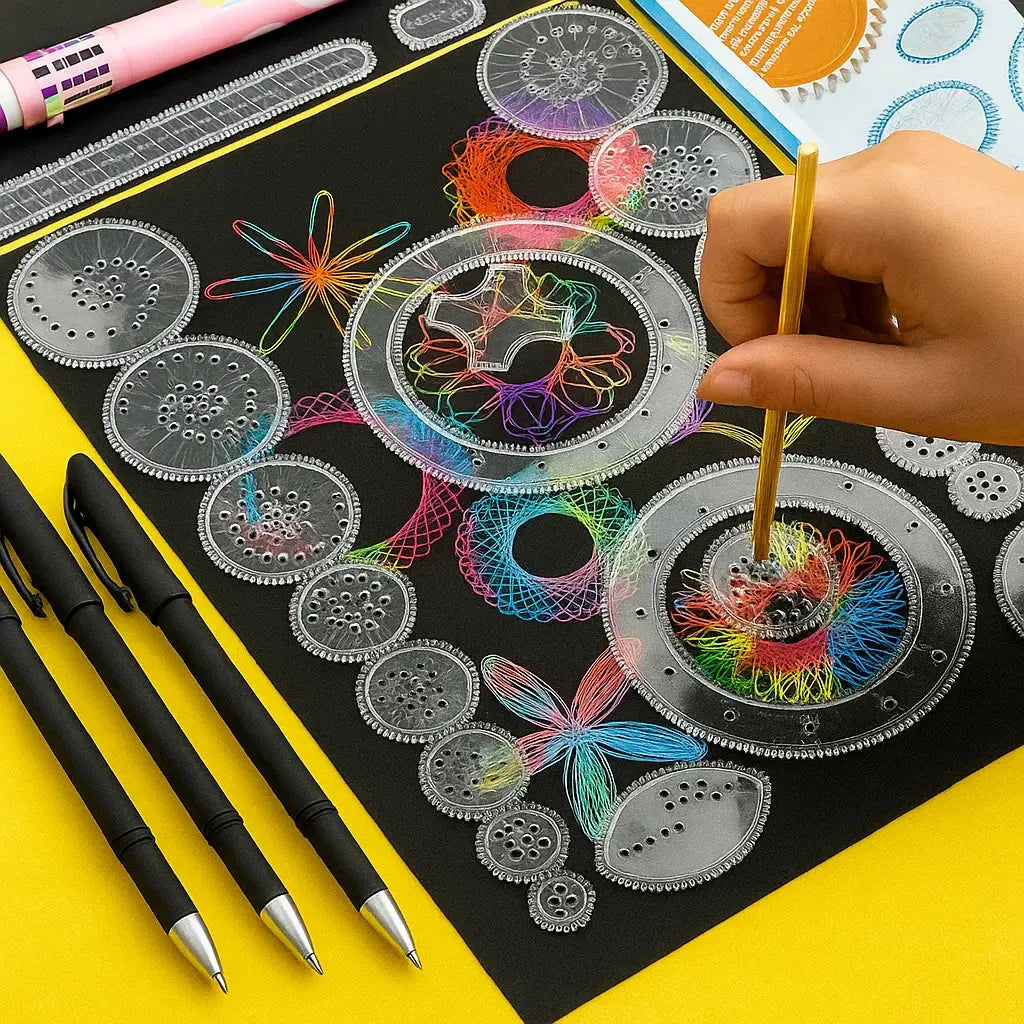 22-teiliges Spiralmesserset – Kreatives Zeichnen leicht gemacht