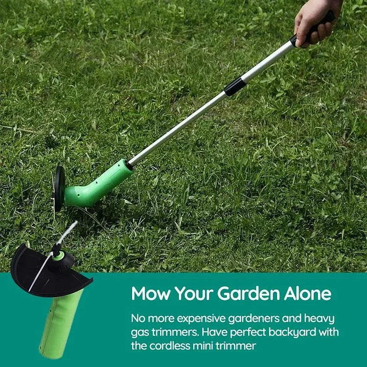 Akku-Unkrauttrimmer für präzise Gartenarbeiten – Kompakt und kabellos