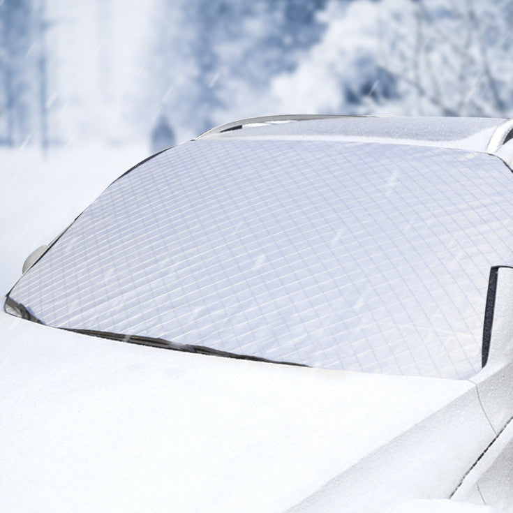 Winterfeste Autoabdeckung mit Magneten | FrostGuard
