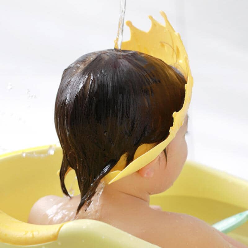 Wasserdichte Shampoo-Mütze für Babys – Duschhaube