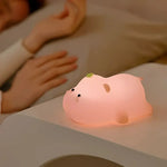Playful Night Lamp for Children – Rechargeable Silicone Lamp with Colour Change