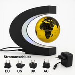 AstroGlobus LED Weltkugel – Schwebende Globenlampe mit magnetischer Aufhängung