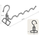 Practical Foldable Stainless Steel Laundry Rack for Travel