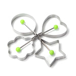 Egg Magic | Stainless Steel Rings for Creative Breakfast Delights