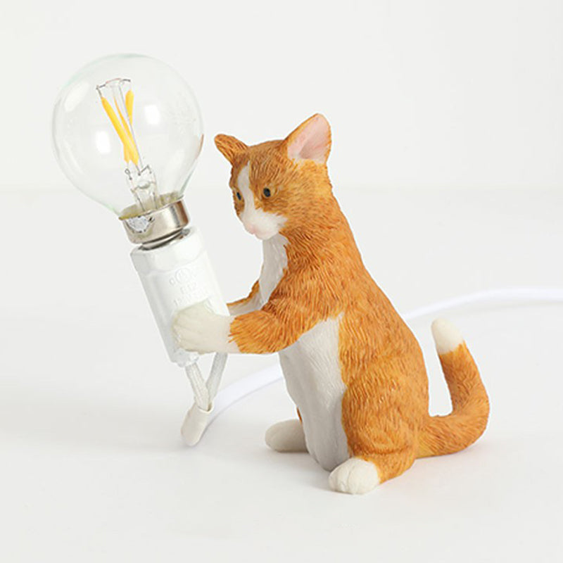 Gemütliche Nachttischlampe für Kinderzimmer – Resin 1-Birne