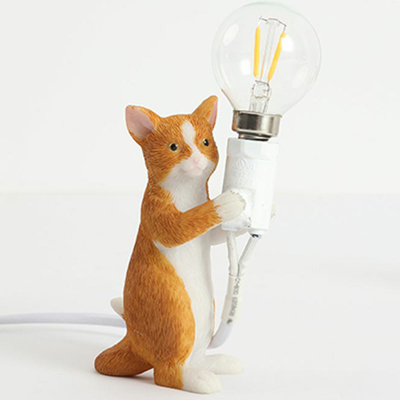 Gemütliche Nachttischlampe für Kinderzimmer – Resin 1-Birne