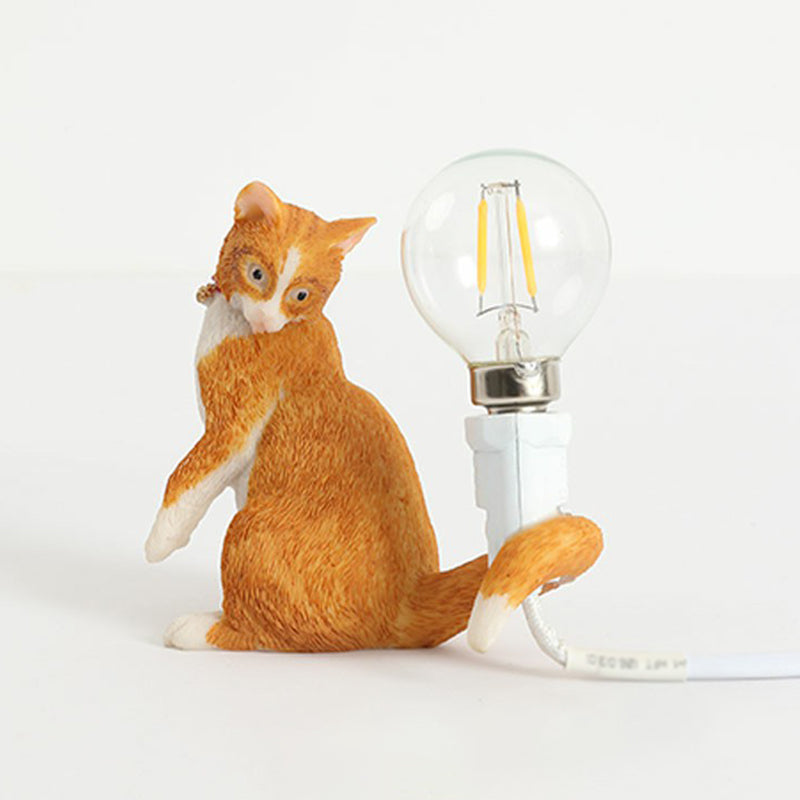 Gemütliche Nachttischlampe für Kinderzimmer – Resin 1-Birne