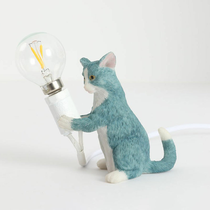 Gemütliche Nachttischlampe für Kinderzimmer – Resin 1-Birne