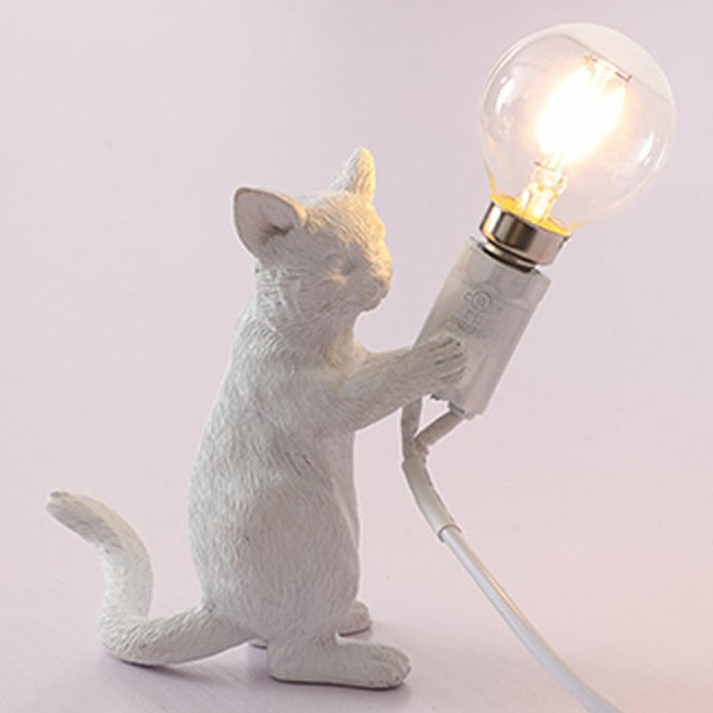 Gemütliche Nachttischlampe für Kinderzimmer – Resin 1-Birne