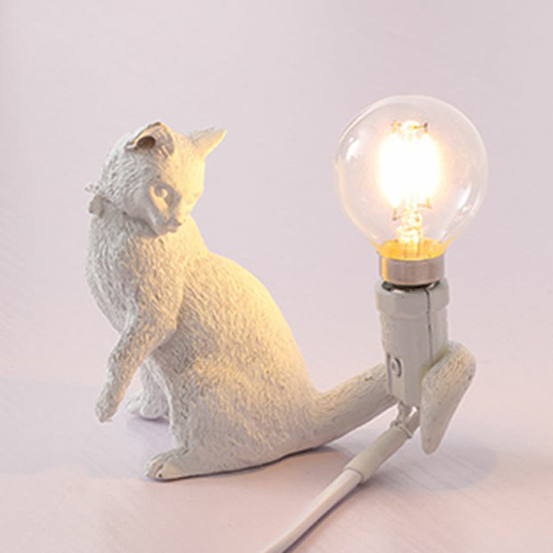 Gemütliche Nachttischlampe für Kinderzimmer – Resin 1-Birne