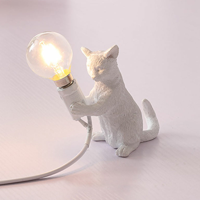 Gemütliche Nachttischlampe für Kinderzimmer – Resin 1-Birne