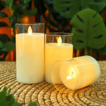 Atmospheric LED candles for a safe ambiance