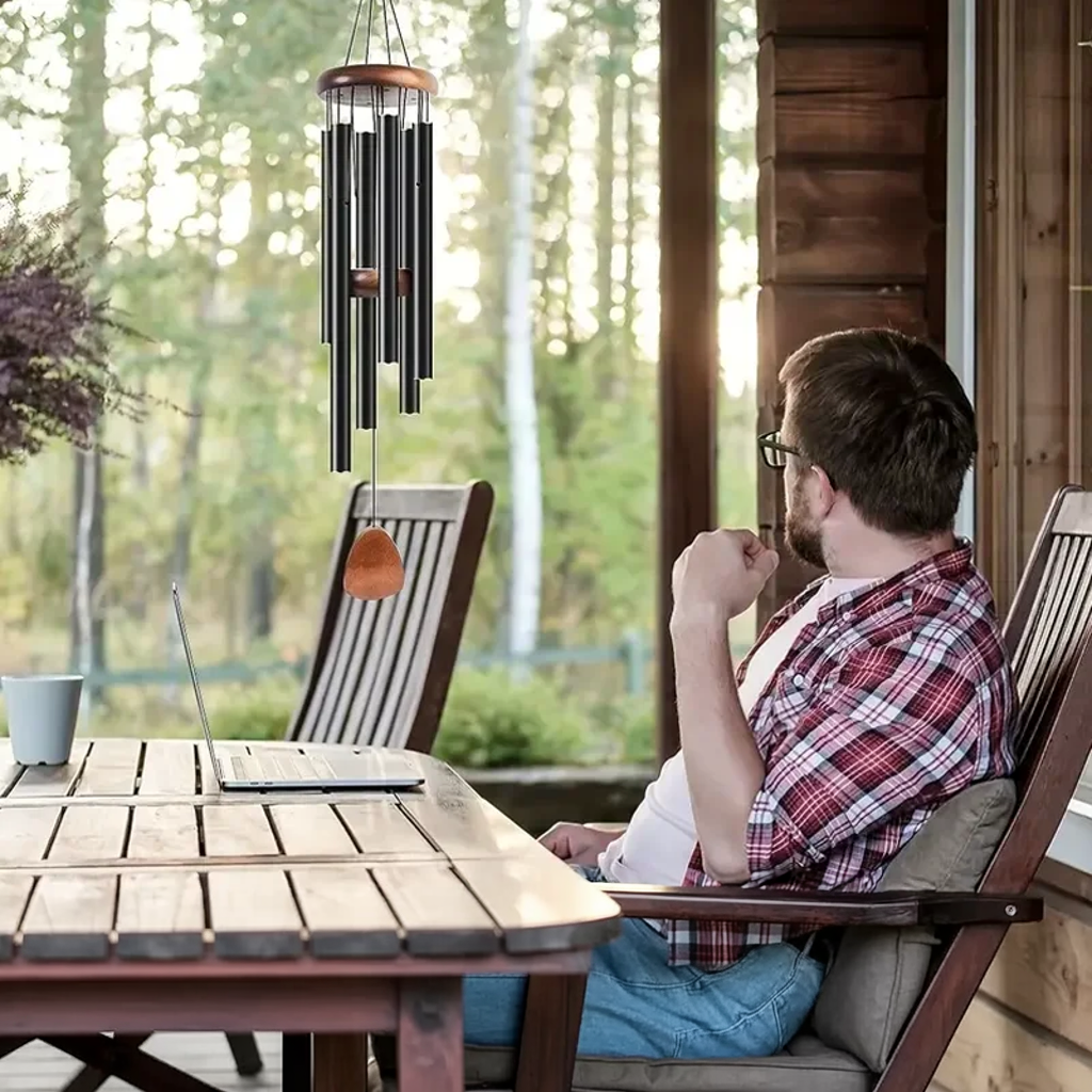 Harmonious wind chimes for your garden in a stylish design