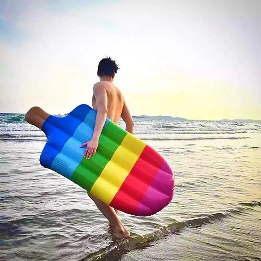 Sun Fun Deluxe - Cozy, spacious pool float for carefree days