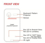 Tragbare Laser-Tastatur mit Bluetooth-Verbindung