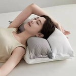 Ergonomisches Nackenstützkissen – Ideal für Seitenschläfer und Rückenschläfer