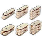 Egg Roller Refrigerator Organizer | Automatic Storage System
