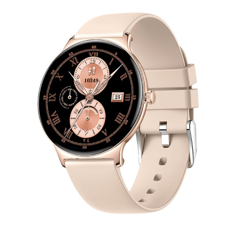 SlimFit Smartwatch – Ultra-dünn, Gesundheitsüberwachung & AMOLED-Display