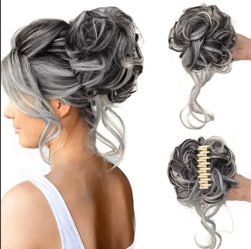 Elegante Haarknoten | Clip-in Haarteil für Volumen und Natürlichkeit