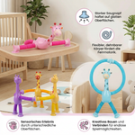 Babyspielzeug mit Saugnapf – Giraffe für sensorische Stimulation