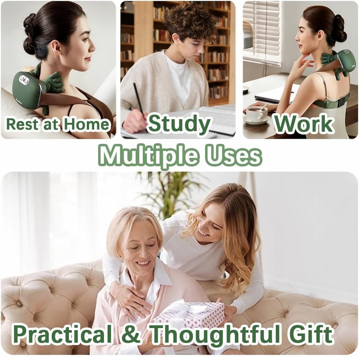 Pain-Relieving Massage Aid – Relaxation for Neck and Shoulders