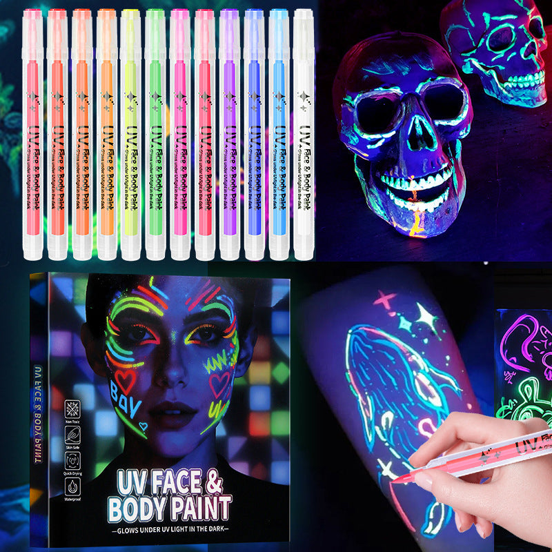 NeonGlow – Radiant Face Paint for Unforgettable Moments