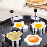 Egg Magic | Stainless Steel Rings for Creative Breakfast Delights