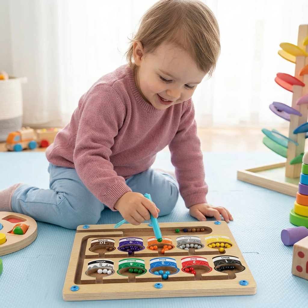 Magnetisches Labyrinth nach Montessori-Art