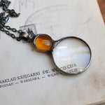Magniflex | Halskette mit Vergrößerungsglas-Anhänger