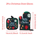 Festive Oven Mitts for the Christmas Season | MaxHeat Duo