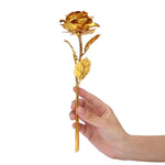 Ewige Goldrose mit Geschenkbox | Goldene Eleganz