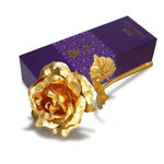 Ewige Goldrose mit Geschenkbox | Goldene Eleganz