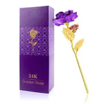 Ewige Goldrose mit Geschenkbox | Goldene Eleganz