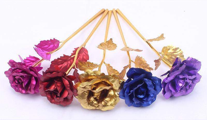 Ewige Goldblüte | 24K Gold-Rosen für besondere Anlässe