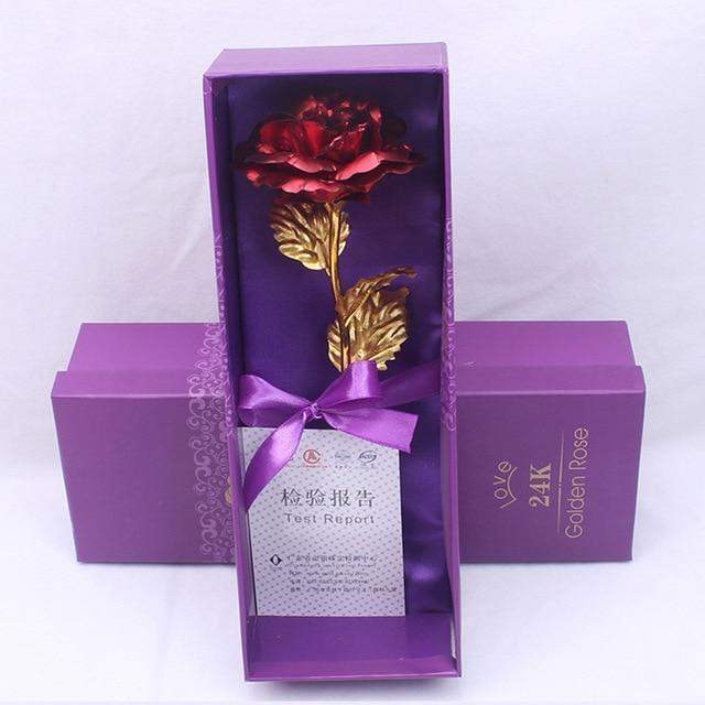 Ewige Goldblüte | 24K Gold-Rosen für besondere Anlässe