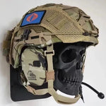 3D Schädelhelm Präsentationsständer
