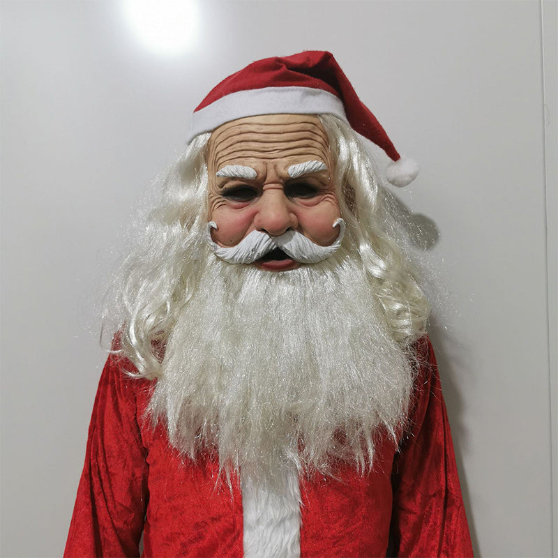 Gruseliger Halloween-Latexmaske für schaurige Kostüme