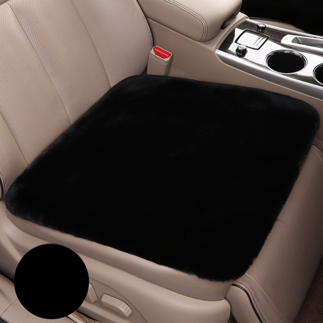 Cozy car seat cushion for warm car journeys
