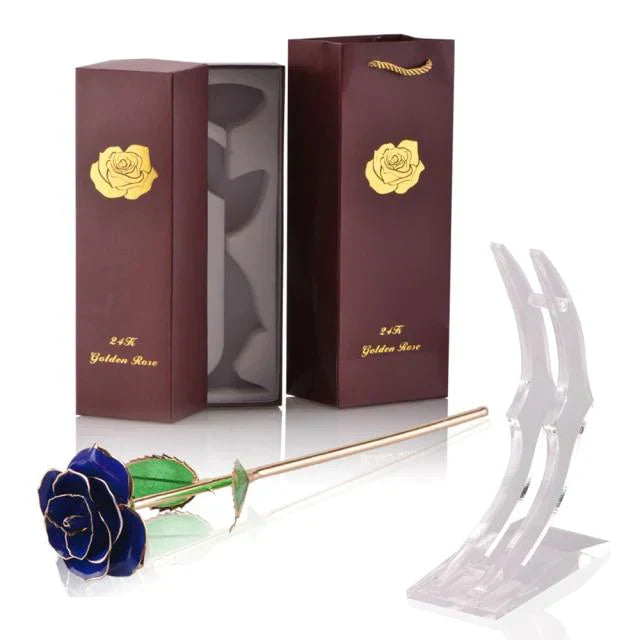 Ewige Blüte | 24k Goldüberzogene Rose