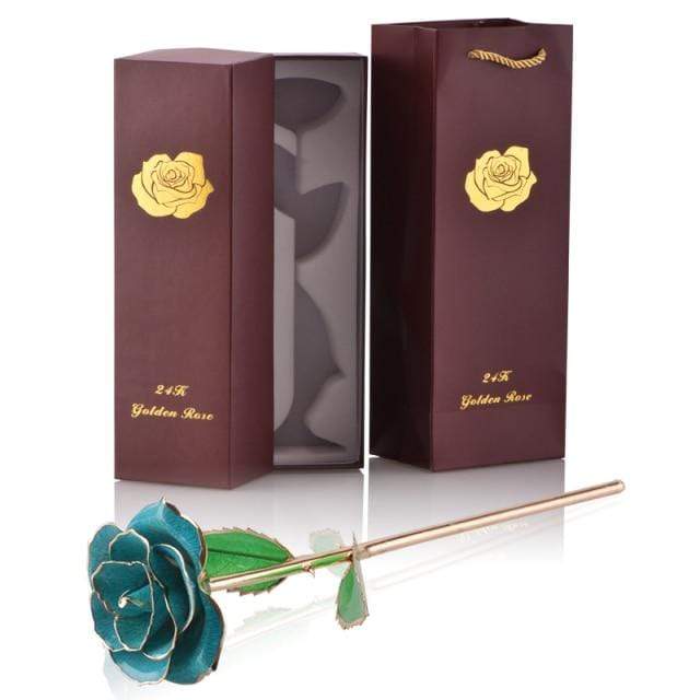 Ewige Blüte | 24k Goldüberzogene Rose