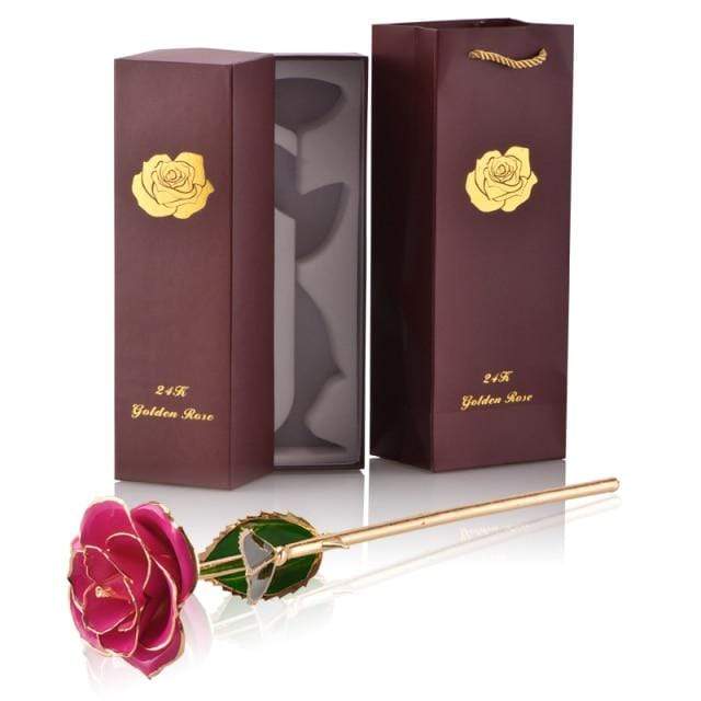 Ewige Blüte | 24k Goldüberzogene Rose