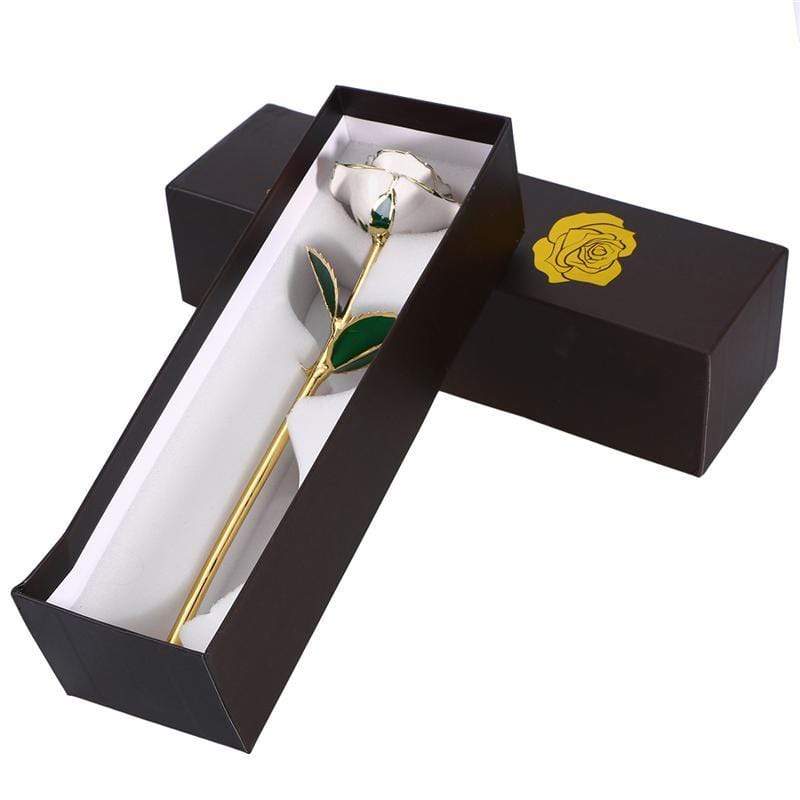 Ewige Blüte | 24k Goldüberzogene Rose