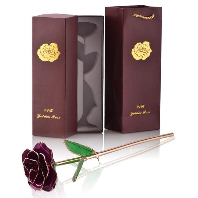 Ewige Blüte | 24k Goldüberzogene Rose