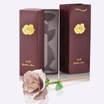 Ewige Blüte | 24k Goldüberzogene Rose
