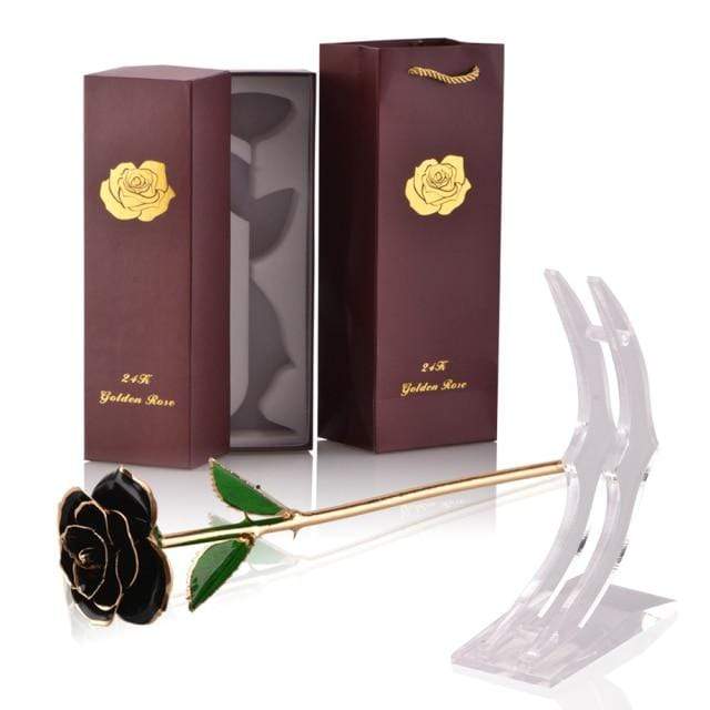 Ewige Blüte | 24k Goldüberzogene Rose