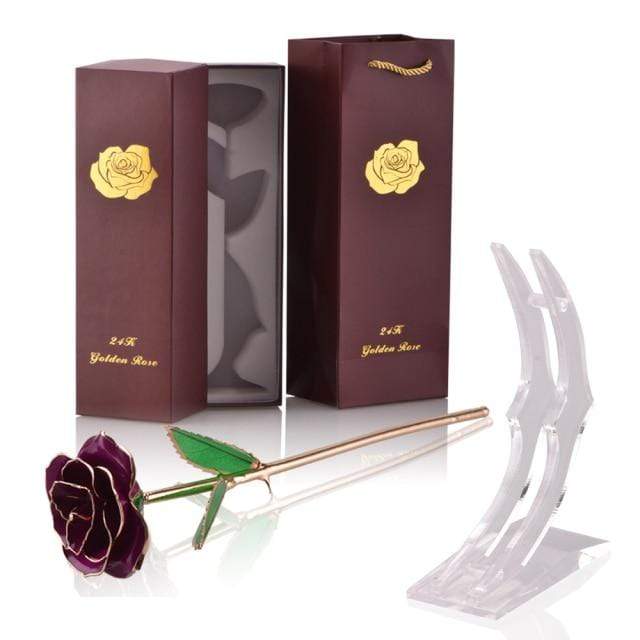 Ewige Blüte | 24k Goldüberzogene Rose
