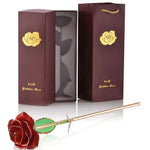 Ewige Blüte | 24k Goldüberzogene Rose