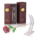 Ewige Blüte | 24k Goldüberzogene Rose
