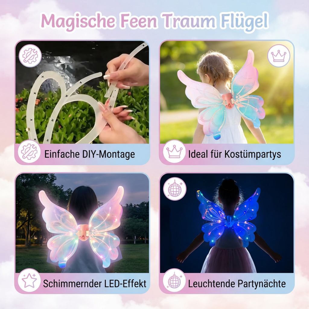 Traumhafte Feenflügel für magische Abenteuer